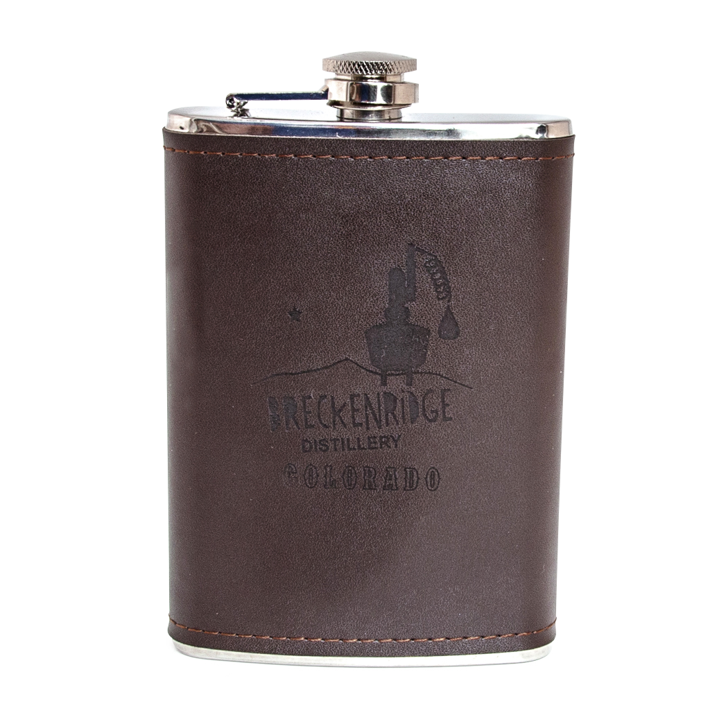 Leather Flask - Tall